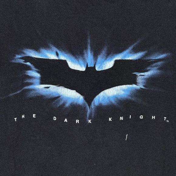 Y2K Batman The Dark Knight Promo T-Shirt Size L - Picture 2 of 6
